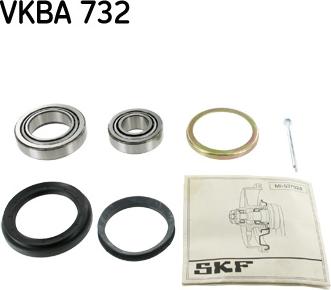 SKF VKBA 732 - Kit de roulements de roue cwaw.fr