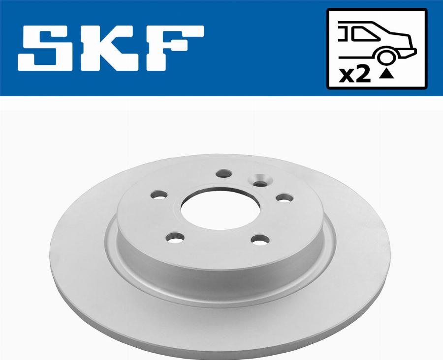 SKF VKBD 91118 S2 - Disque de frein cwaw.fr