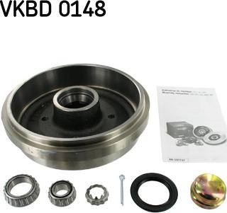 SKF VKBD 0148 - Tambour de frein cwaw.fr