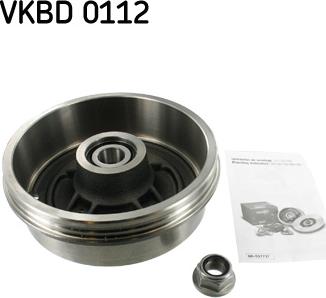 SKF VKBD 0112 - Tambour de frein cwaw.fr