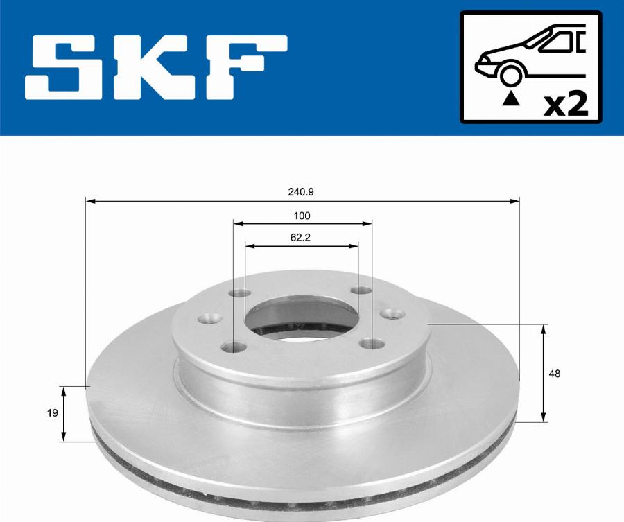 SKF VKBD 80514 V2 - Disque de frein cwaw.fr