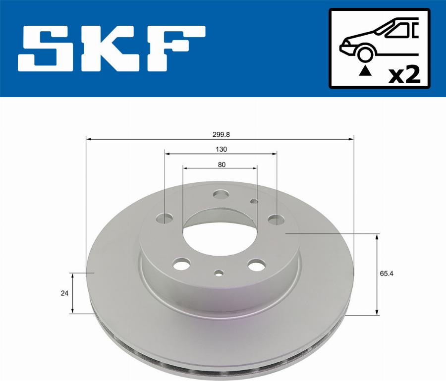 SKF VKBD 80177 V2 - Disque de frein cwaw.fr