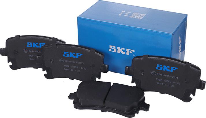 SKF VKBP 90950 - Kit de plaquettes de frein, frein à disque cwaw.fr