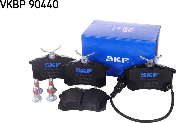 SKF VKBP 90440 E - Kit de plaquettes de frein, frein à disque cwaw.fr