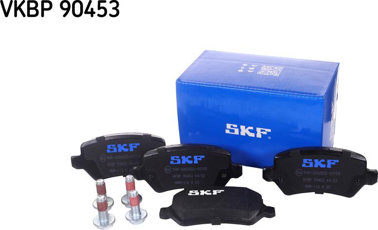 SKF VKBP 90453 - Kit de plaquettes de frein, frein à disque cwaw.fr