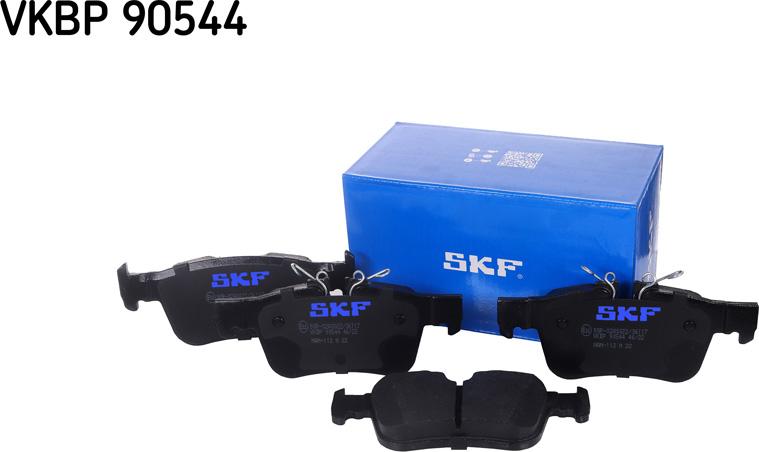 SKF VKBP 90544 - Kit de plaquettes de frein, frein à disque cwaw.fr