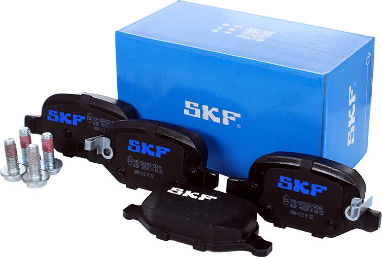 SKF VKBP 90528 A - Kit de plaquettes de frein, frein à disque cwaw.fr