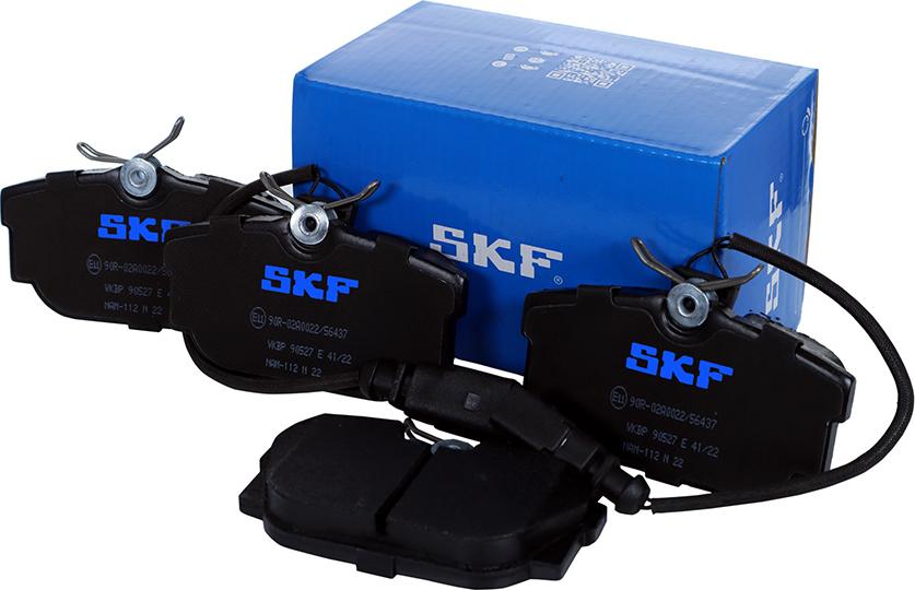 SKF VKBP 90527 E - Kit de plaquettes de frein, frein à disque cwaw.fr