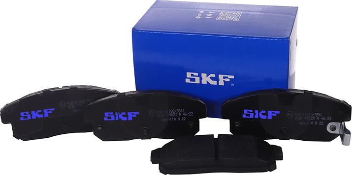 SKF VKBP 90620 A - Kit de plaquettes de frein, frein à disque cwaw.fr