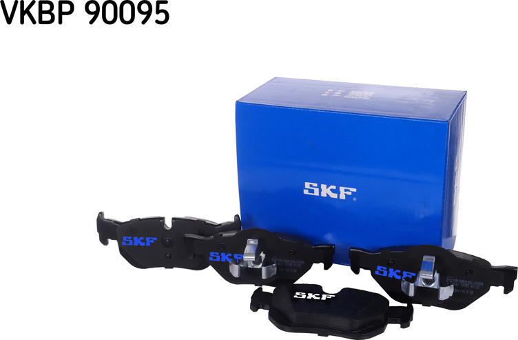 SKF VKBP 90095 - Kit de plaquettes de frein, frein à disque cwaw.fr