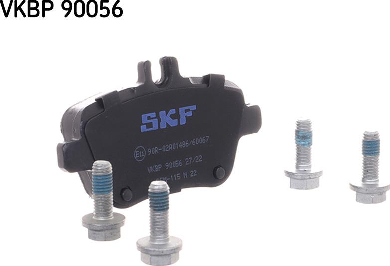 SKF VKBP 90056 - Kit de plaquettes de frein, frein à disque cwaw.fr