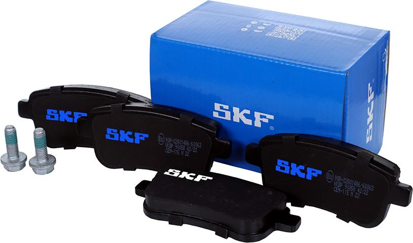 SKF VKBP 90058 - Kit de plaquettes de frein, frein à disque cwaw.fr