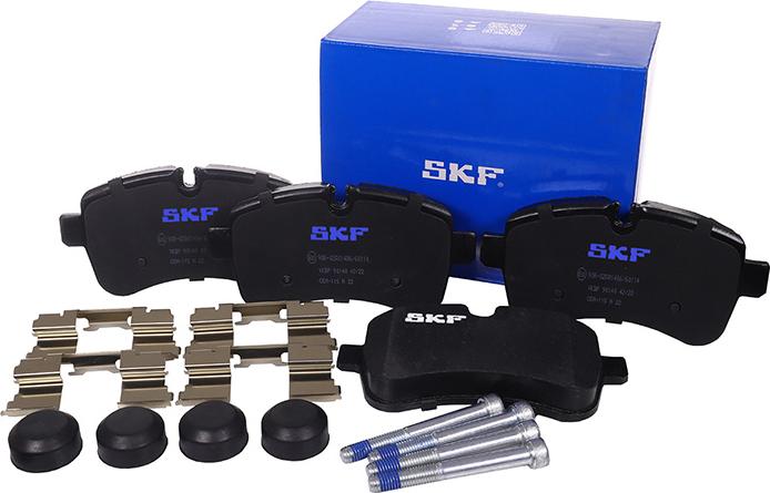 SKF VKBP 90140 - Kit de plaquettes de frein, frein à disque cwaw.fr