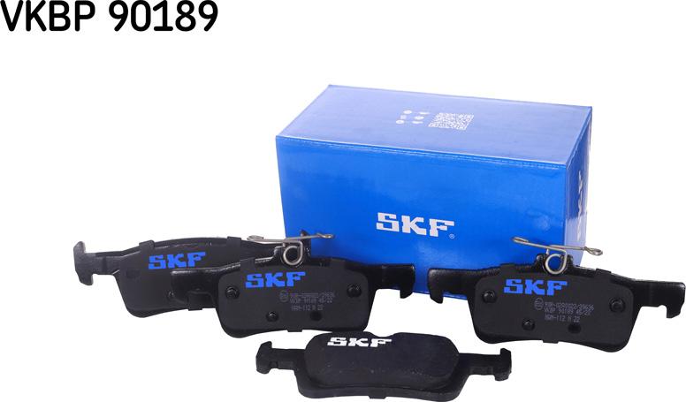 SKF VKBP 90189 - Kit de plaquettes de frein, frein à disque cwaw.fr