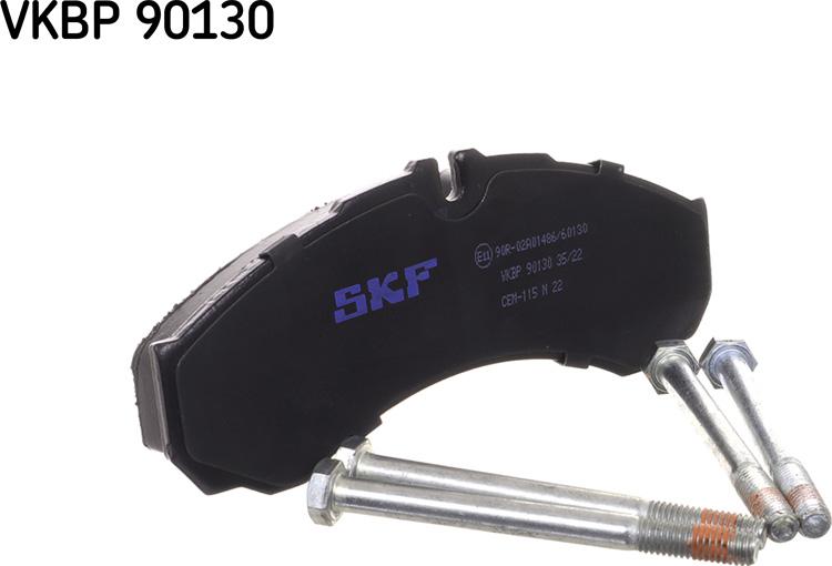 SKF VKBP 90130 - Kit de plaquettes de frein, frein à disque cwaw.fr