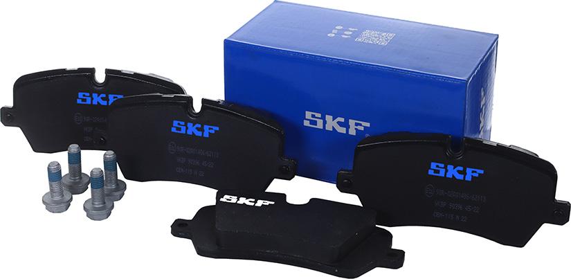 SKF VKBP 90396 - Kit de plaquettes de frein, frein à disque cwaw.fr