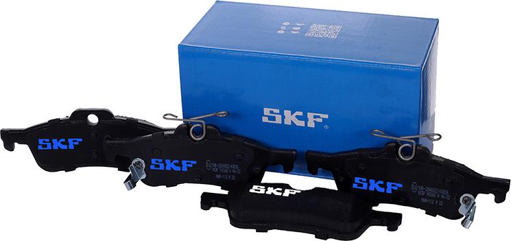 SKF VKBP 90368 A - Kit de plaquettes de frein, frein à disque cwaw.fr