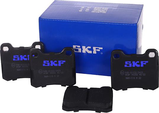 SKF VKBP 90302 - Kit de plaquettes de frein, frein à disque cwaw.fr