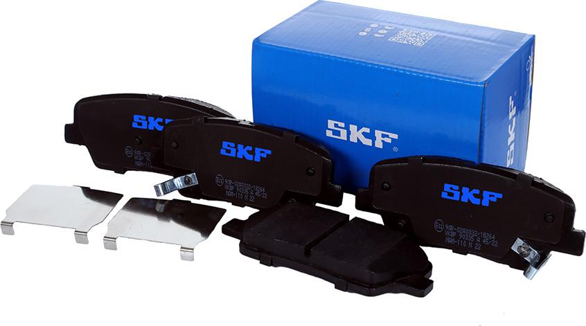 SKF VKBP 90335 A - Kit de plaquettes de frein, frein à disque cwaw.fr