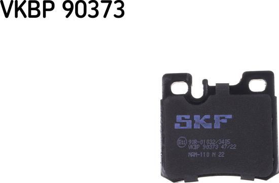 SKF VKBP 90373 - Kit de plaquettes de frein, frein à disque cwaw.fr