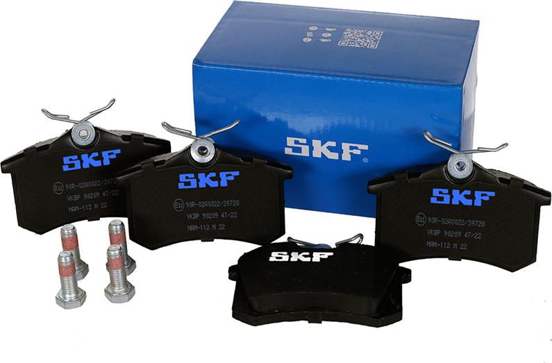 SKF VKBP 90209 - Kit de plaquettes de frein, frein à disque cwaw.fr