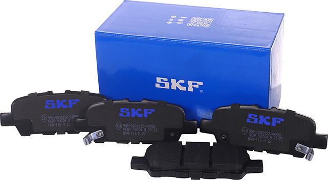 SKF VKBP 90204 A - Kit de plaquettes de frein, frein à disque cwaw.fr