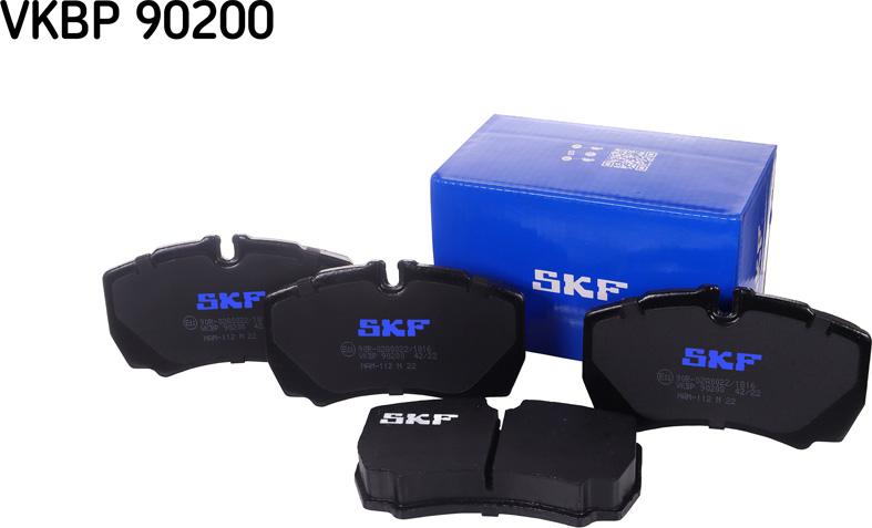 SKF VKBP 90200 - Kit de plaquettes de frein, frein à disque cwaw.fr