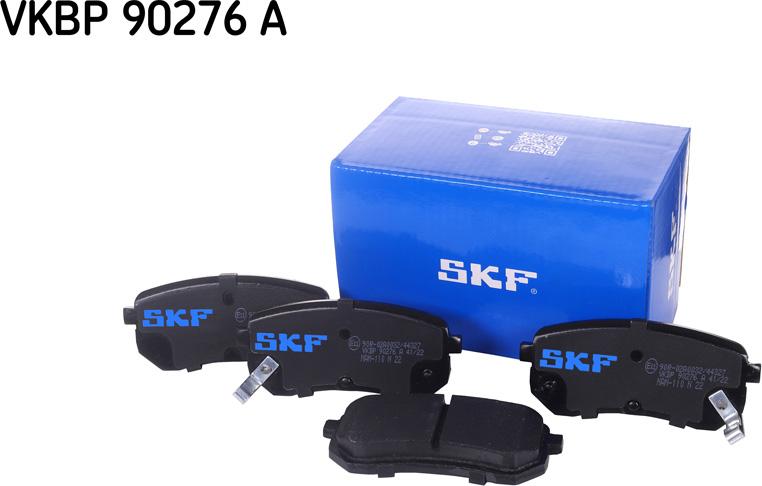 SKF VKBP 90276 A - Kit de plaquettes de frein, frein à disque cwaw.fr