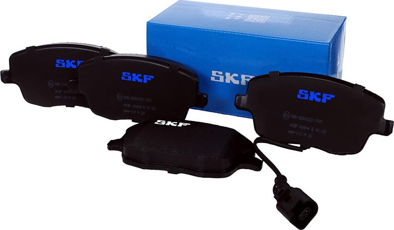 SKF VKBP 80494 E - Kit de plaquettes de frein, frein à disque cwaw.fr