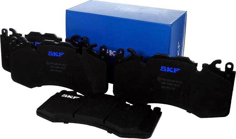 SKF VKBP 80449 - Kit de plaquettes de frein, frein à disque cwaw.fr