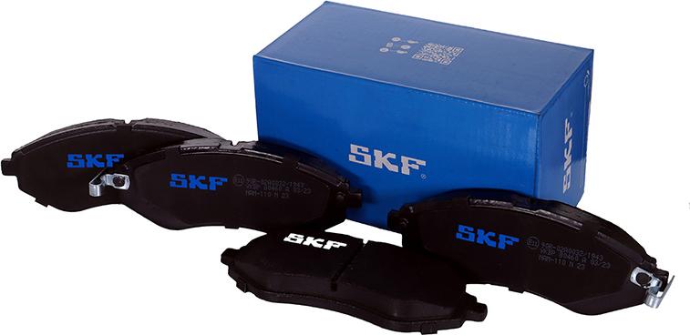 SKF VKBP 80460 A - Kit de plaquettes de frein, frein à disque cwaw.fr