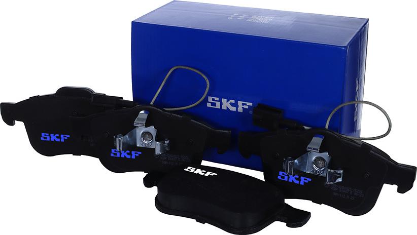 SKF VKBP 80487 E - Kit de plaquettes de frein, frein à disque cwaw.fr