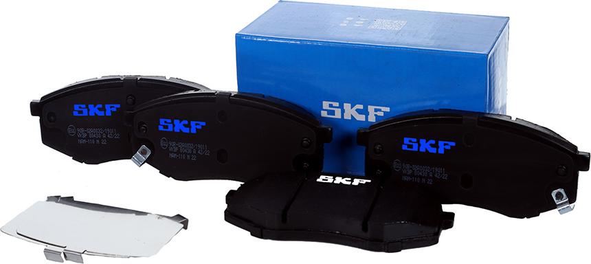 SKF VKBP 80430 A - Kit de plaquettes de frein, frein à disque cwaw.fr