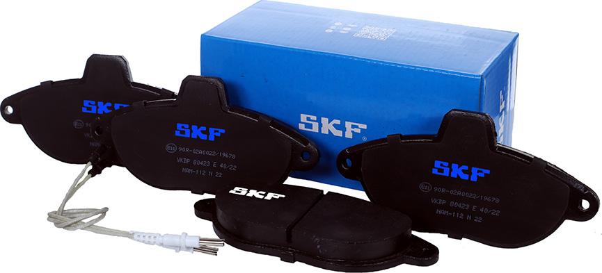 SKF VKBP 80423 E - Kit de plaquettes de frein, frein à disque cwaw.fr