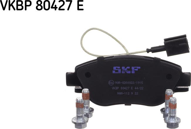 SKF VKBP 80427 E - Kit de plaquettes de frein, frein à disque cwaw.fr