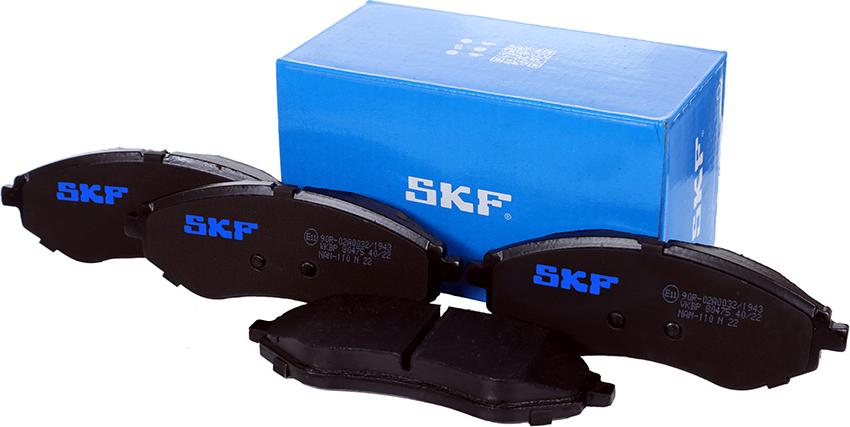 SKF VKBP 80475 - Kit de plaquettes de frein, frein à disque cwaw.fr