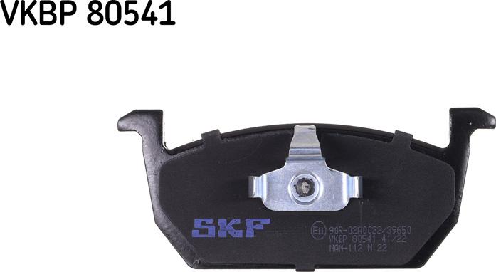 SKF VKBP 80541 - Kit de plaquettes de frein, frein à disque cwaw.fr