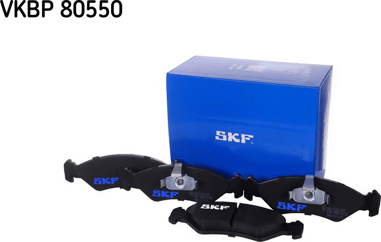 SKF VKBP 80550 - Kit de plaquettes de frein, frein à disque cwaw.fr