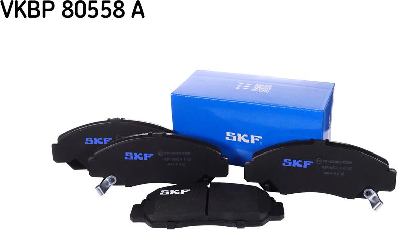 SKF VKBP 80558 A - Kit de plaquettes de frein, frein à disque cwaw.fr