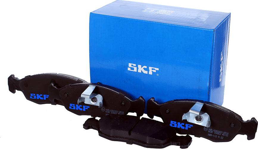 SKF VKBP 80553 - Kit de plaquettes de frein, frein à disque cwaw.fr