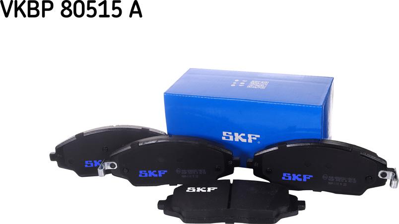 SKF VKBP 80515 A - Kit de plaquettes de frein, frein à disque cwaw.fr