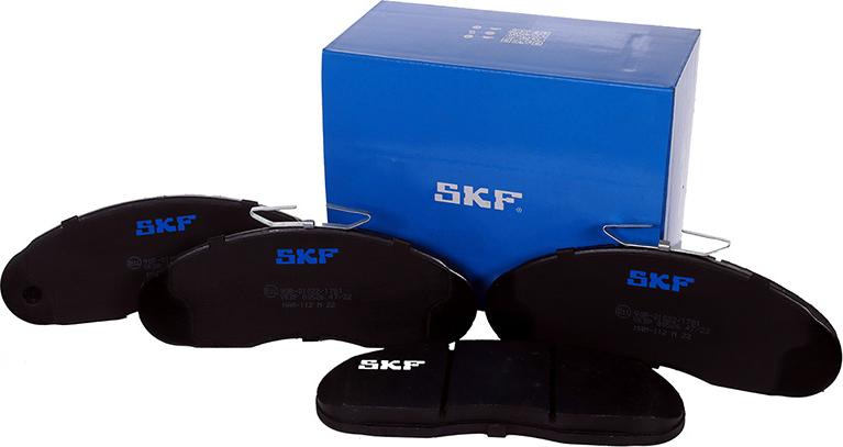 SKF VKBP 80526 - Kit de plaquettes de frein, frein à disque cwaw.fr