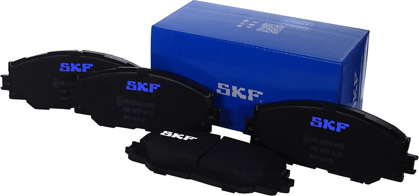 SKF VKBP 80579 - Kit de plaquettes de frein, frein à disque cwaw.fr