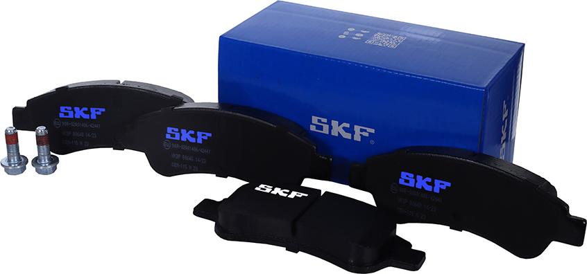 SKF VKBP 80648 - Kit de plaquettes de frein, frein à disque cwaw.fr