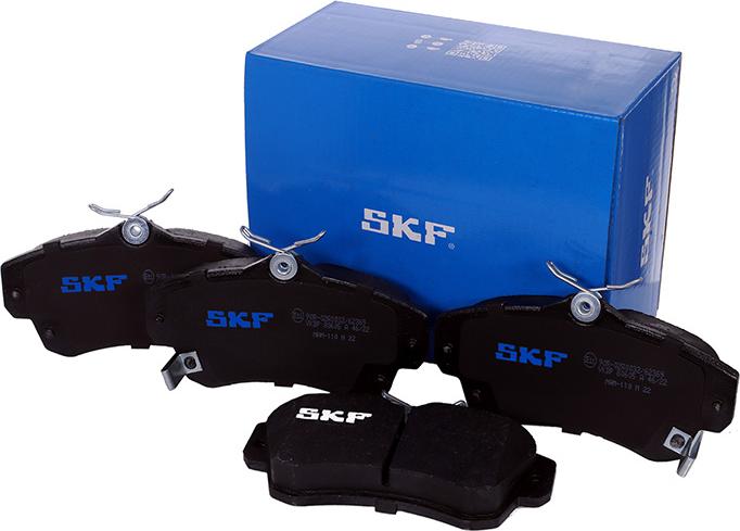 SKF VKBP 80605 A - Kit de plaquettes de frein, frein à disque cwaw.fr