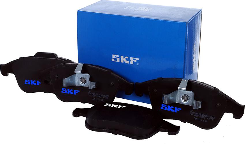 SKF VKBP 80063 - Kit de plaquettes de frein, frein à disque cwaw.fr