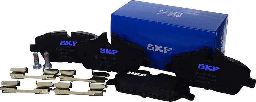 SKF VKBP 80079 - Kit de plaquettes de frein, frein à disque cwaw.fr