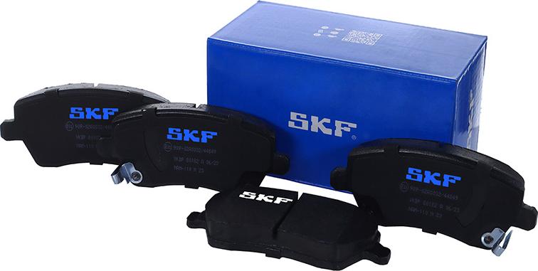 SKF VKBP 80182 A - Kit de plaquettes de frein, frein à disque cwaw.fr