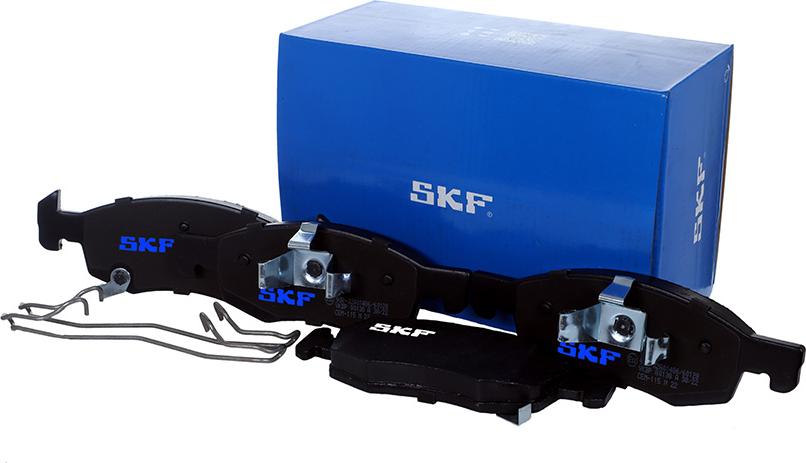 SKF VKBP 80138 A - Kit de plaquettes de frein, frein à disque cwaw.fr