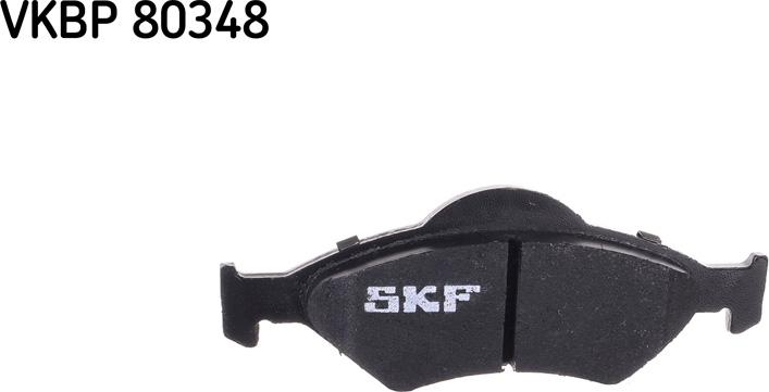 SKF VKBP 80348 - Kit de plaquettes de frein, frein à disque cwaw.fr